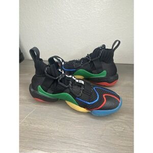 ADIDAS X‎ PHARRELL WILLIAMS CRAZY BYW LVL X Size 8.5. Black G27805